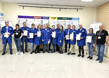 Команда ООО «ЗАКРОМА» прошла обучение на Фабрике Процессов